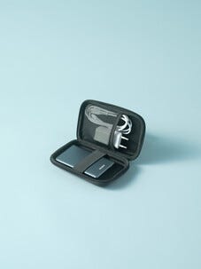 Oppbevaringsveske til kabler og powerbank, mini