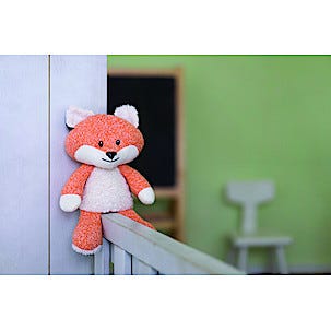 Gosedjur räv med speldosa, Flow