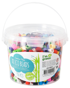 Stora XL pärlor ECO 950 st. 10 x 10 mm