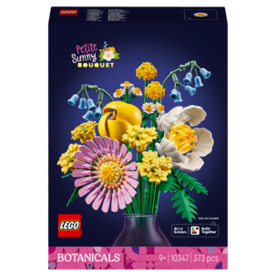 LEGO Botanical Collection Pieni aurinkoinen kukkakimppu 10347, 9+