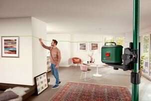 Bosch TP 320 teleskopstativ för krysslaser, 0,1-3,2 m