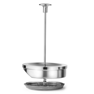 Aarke French Press presskanne 1 liter i rustfritt stål