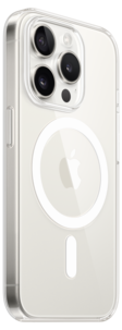 Mobilskal med MagSafe för iPhone 15 Pro, Apple Clear Case