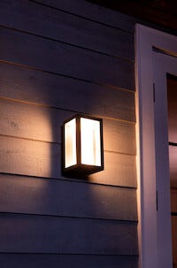 Philips Hue Impress smart vägglykta sensor utomhus
