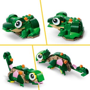 LEGO Creator 3-i-1 Skilpadde med vannliljeblomst 31377, fra 7 år
