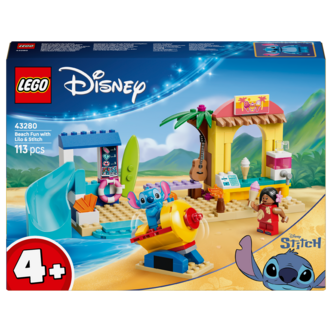 LEGO Disney Strandtur med Lilo og Stitch 43280, fra 4 år
