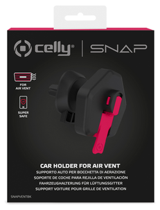 Puhelinteline auton tuuletusritilään, Snapvent Celly