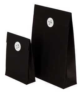 Adventspåsar 24-pack, svart