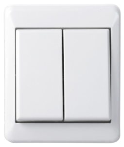 Elko RS utenpåliggende bryter kronevender innfelt