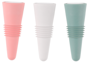 Flaskkork i silikon, 3-pack