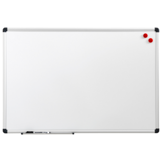 Naga magnetisk whiteboard med aluminiumsramme