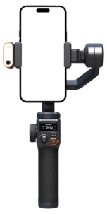 Hohem iSteady M6 gimbalsett med magnetisk utfyllingslys