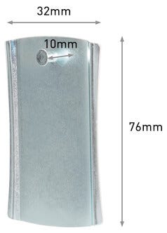 Command Sticky Nail selvheftende bildekrok, 3,6 kg