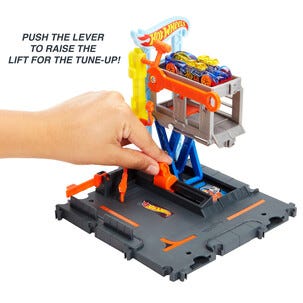Hot Wheels City Downtown sett, lekebil, fra 4 år