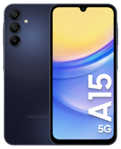 Samsung Galaxy A15 5G smarttelefon, 128 GB Dual SIM