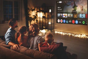 Epson EF-72 vinklingsbar projektor 4K PRO-UHD, Google TV