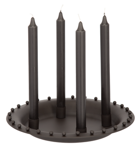 Kynttilätarjotin ja 4 kynttiläpidikettä