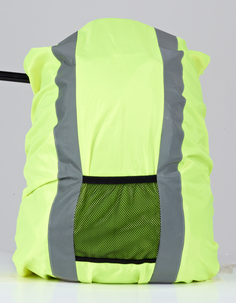 Asaklitt reflekterende regntrekk til ryggsekk