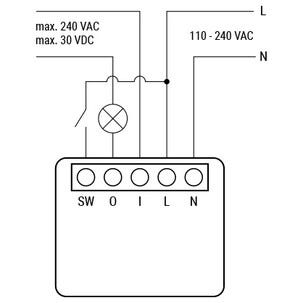 Shelly 1 Mini Gen3 smartrelé wifi 8 A