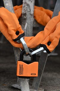 Abus hänglås Granit 37/55 orange, klass 3