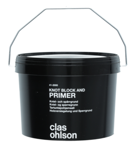 Kvist- och spärrgrund, vit