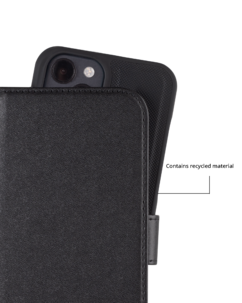 Lompakkokotelo iPhone 14 Plus, Holdit Black