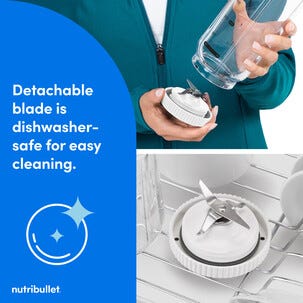 Nutribullet Flex bærbar blender, batteridrevet