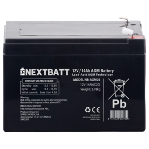 AGM-batteri 12 V