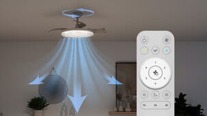 Philips Tynl takvifte med lys, 106 cm, hvit