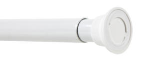 Duschdraperistång vit