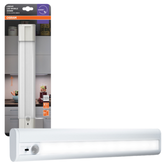 Osram Linear LED bänkbelysning med sensor batteridriven, 31,4 cm