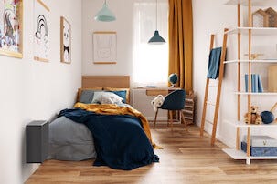 Airthings Renew smart luftrenare för sovrum, 49 m2