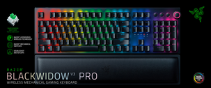 Razer Blackwidow V3 Pro Green gaming tastatur