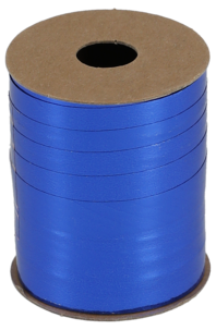 Gavebånd på rull, plast, blått, 20 meter