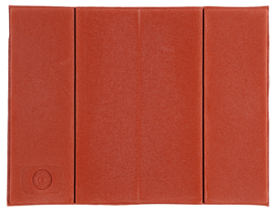 Sammenleggbart sitteunderlag