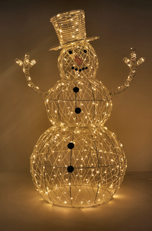Northlight LED-snømann, utendørsbelysning