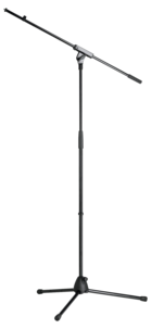 König & Meyer Säädettävä mikrofonijalusta, musta K&M 27105