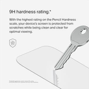 Belkin TemperedGlass for iPhone 15 Pro Max, Skjermbeskytter 