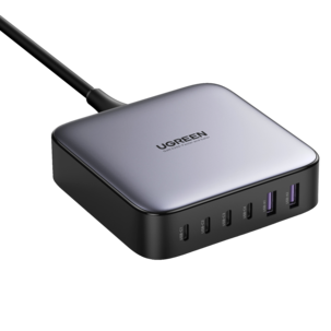 Ugreen Nexode USB-C bordsladdare 200 W 6 portar, GaN