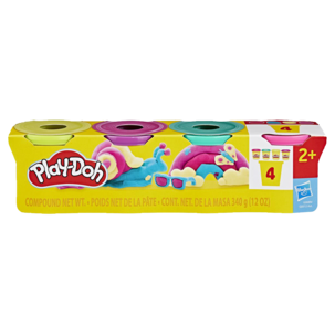 Play-Doh Muovailuvaha 4 kpl, yli 2-vuotiaille