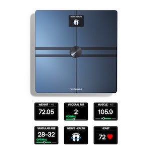 Withings Body Comp badevekt med kroppsanalyse, WiFi