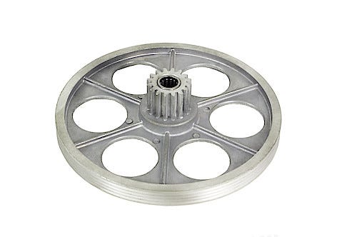 Drivrulle med lite tannhjul