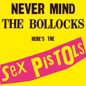 Sex Pistols Never Mind the Bollocks vinylplate