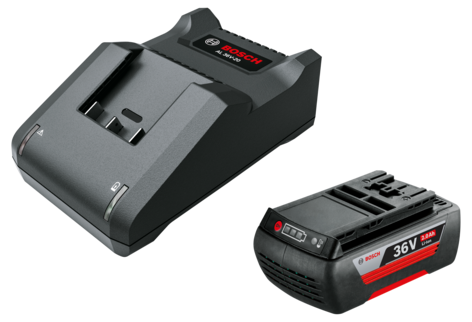 Bosch batteri og lader 36 V 2,0 Ah AL 36V-20