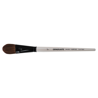 Daler-Rowney Graduate pensel til akvarell og gouache, oval