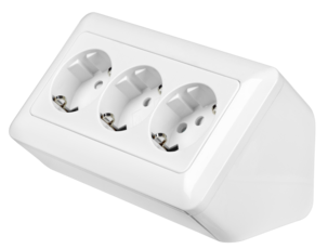 Pistorasia kulmaan, 3-osainen