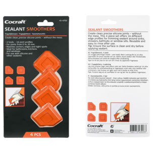 Cocraft fogutjämnare för silikon, 4-pack