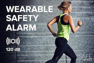 Armband med överfallslarm, Safe by Gaia