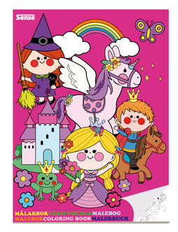 Målarbok Lilla sagoboken 