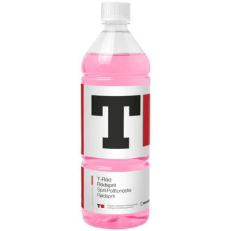 Rengöringsmedel Kemetyl T-röd, 1 liter